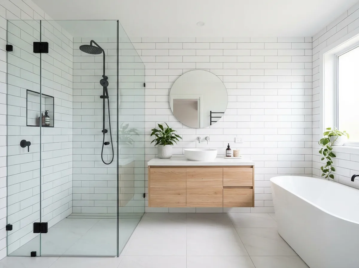 Nytt bad etter renovering